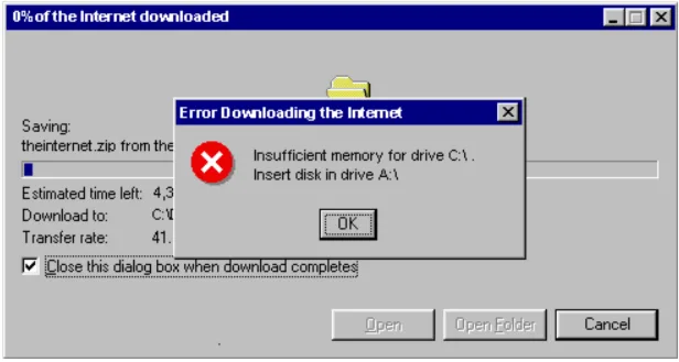 Podgląd: End of the Internet
