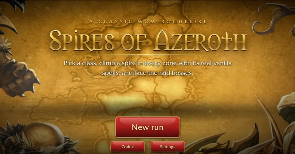 Podgląd: Spires of Azeroth - Classic WoW Roguelike Deckbuilder