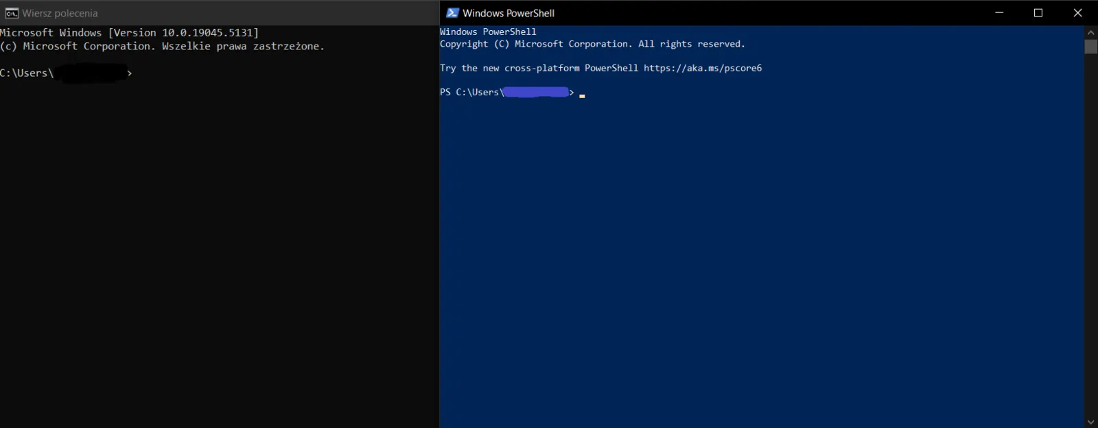 Podgląd: Przydatne komendy Windows (cmd, powershell)